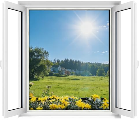Pantalla Mosquitera Universal Apalus, Malla lavable, Red Ajustable, Tamaño de la Ventana DIY - Protección contra Mosquitos y Moscas, Tamaño máximo 130x150CM (3 Juegos, Negro)