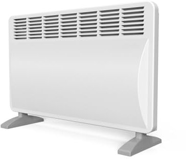AIRMATE Stufa Elettrica a Basso Consumo, 1500W Termosifone Elettrico Silenzioso con 3 Livelli Protezione da Surriscaldamento e Ribaltamento Montaggio a Parete, Ideale per Casa e Ufficio (Latteo)
