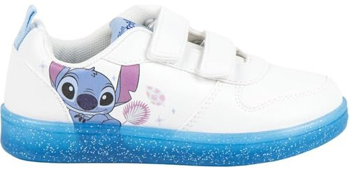 Sportiva Suola Pvc Scuola Stitch Ragazzi e Ragazze Scarpe per Bambini Licenza Ufficiale, Design ergonomico, confortevole e resistente - Sportiva Stitch per uso quotidiano, scuola e attività all'aperto