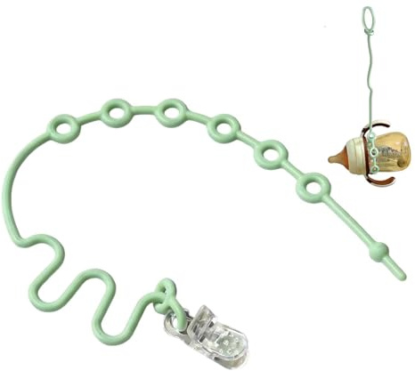 Cinturini Portagiocattoli di Sicurezza Fascetta per Dentizione Sicura e | Cinghie Portagiochi da Seggiolone per seggiolino auto, biberon e ciuccio
