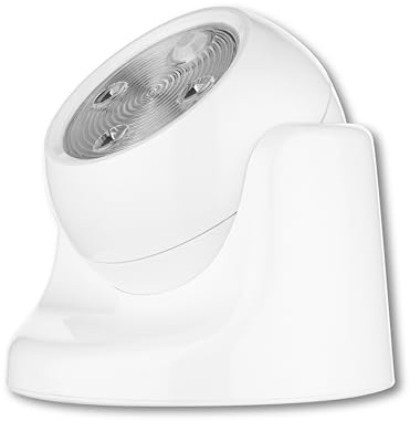 REV Batterieleuchte - Verwendbar als Wand- oder Deckenleuchte, IP44, Außenleuchte mit Bewegungsmelder & ohne Stromanschluss, 1W, 100lm, 5000K, weiß