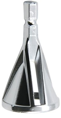 Deburring External Chamfer Tool, Deburring Drill Bit, Remove Burr Tools,1/4inch Hex Shank, Quickly Repairs Damaged Metal External Chamfer Deburring Tool