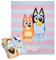 Bluey Manta para Cama, Sofa Suave, Cobija de Invierno, 150 x 130 cm - Regalo Niños