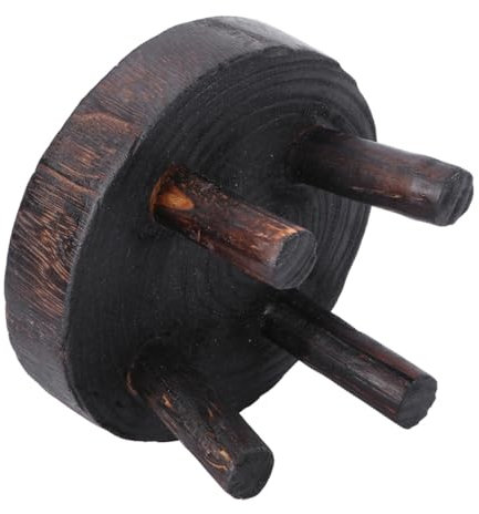 CIYODO Massiver Holz-blumentopfständer Langes Design Stabiler Pflanzenhocker Für Balkon Wohnzimmer Und Garten Vielseitiger Blumenständer Für Kleine Blumentöpfe Natürliche Holzbearbeitung