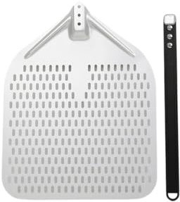 WANGBINGXING Pelle A Pizza Pelle à Pizza en Aluminium avec Long Manche Pelle à Pizza personnalisée Usine de Pelle à Pizza Accessoires de pâtisserie Pelle Pizza(40cm Handle)