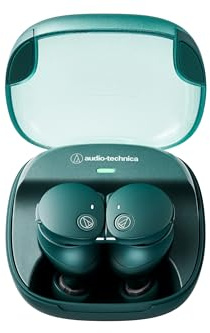 Audio-Technica ATH-CKS50TW2 Wireless Earbuds (Green)