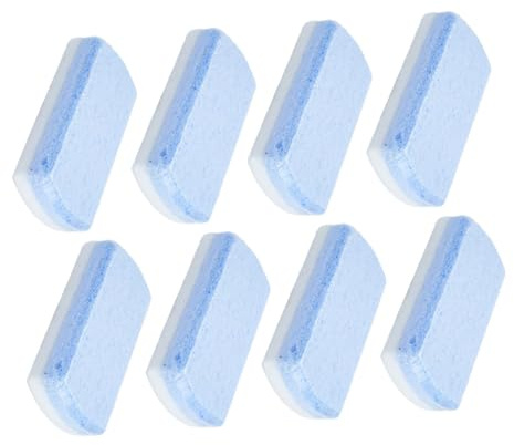 8 Stück Doppelseitige Fuß Bimssteine aus Pumice Stone | Portable Ausführung, Kompakte Form für Unterwegs, Fußpflege Zubehör im Praktischen
