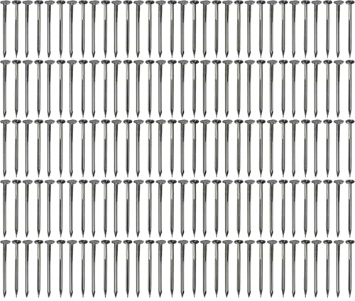 cyclingcolors 250x Semence de Tapisserie en Acier Doux Petit Clou Pointe Carré Pique Tête Plate Tige Biseautée, 22mm