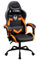 T-THREE.Ergonomic high-back gaming, computer, office, study, swivel, and racing-style chair with adjustable lumbar and headrest support, 150kg weight capacity, ideal for home office(Black)