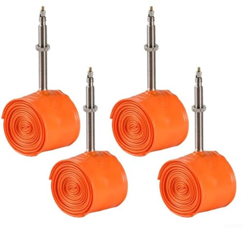 Vélo de course pour chambre à air en TPU 700C, construction légère avec valve en métal, compatible avec roues de 71,1 cm, pour pneus de largeur 20-32C (4 x FV60 mm)
