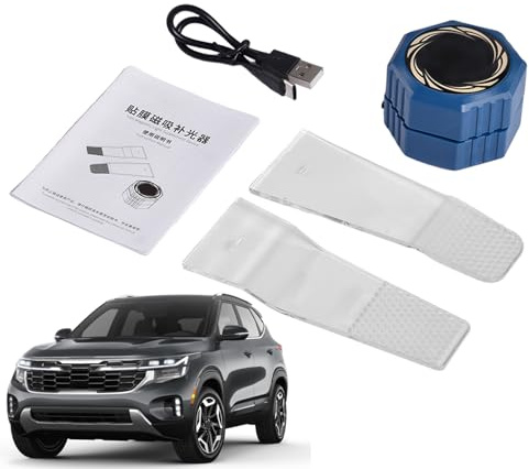 Découpeur De Film pour Fenêtre Auto | Lampe De Coupe pour Film Teinté Voiture - Outil Magnétique Portable pour Autocollant Maison Camion Caravane