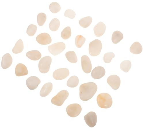 Toyvian Pierres Décoratives pour Aquarium Gravier Vrac Cailloux pour Aquarium Décorations Naturelles pour Bassin
