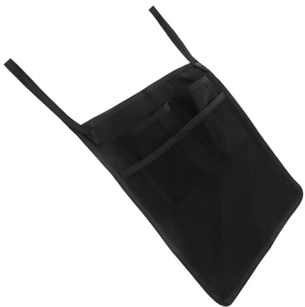 HONITANO Stroller Organizer Bag mit Reißverschluss Wetterfeste Aufbewahrungstasche für Kinderwagen Seitlich Babywagen Netztasche mit Mehreren Fächern Praktische Windel Spielzeugtasche