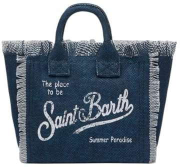 Saint Barth MC2 Colette Tasche aus Canvas Maße: 30 x 22 x 15 cm