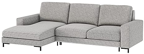 Selsey Ecksofa, Grau, Ottomane Links