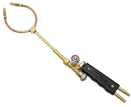 Chalumeau à souder H01-6 à l'oxygène-propane à double tête pour réfrigérateur climatiseur (torche au propane)