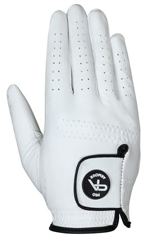 Cabretta Golf-Handschuhe für Herren, Leder-Golfhandschuhe, Golfhandschuhe, Cabretta-Lederhandschuhe (klein, rechte Hand)