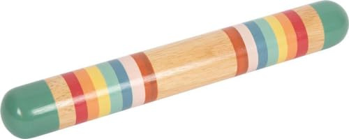 Small Foot Faiseur de Pluie Safari en Bois, Instrument Rythmique et hochet pour Enfants à partir de 12 Mois, Jouet sensoriel, 12319