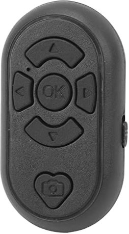 Tiktok - Telecomando wireless Bluetooth per telefono e tablet controllo dello scorrimento lettura video fotocamera otturatore selfie 10m nero