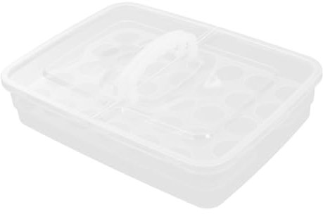 Gadpiparty Boîte Rangement Œufs Compartiments Pour Réfrigérateur Boîte Conservation Pratique Stockage