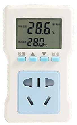 Temperaturregler Aquarium Thermostat Heizungen Steuerung 100V-240V 1500W Steuerung mit Sonde für Reptilien Tanks