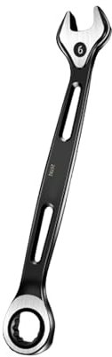LXJLXD DualUse - Llaves de trinquete de extremo abierto de 6 mm a 22 mm, cortador de tuercas, herramienta manual de reparación de llaves combinadas (6 mm)