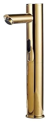 Grifo mezclador de agua fría y caliente con sensor automático inteligente dorado 31,2 cm(Mixer Water)