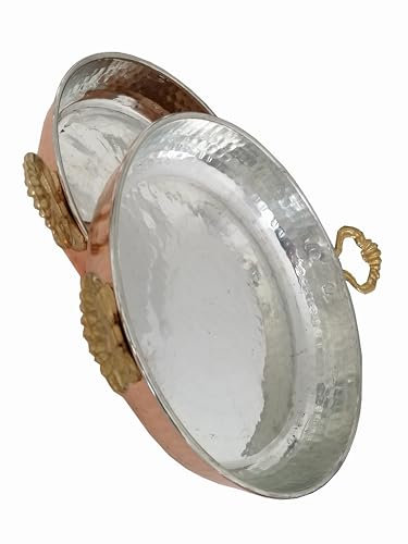 Generisch Bakir Tava Sahan Kupferpfanne Omolettpfanne (2 Er Set)