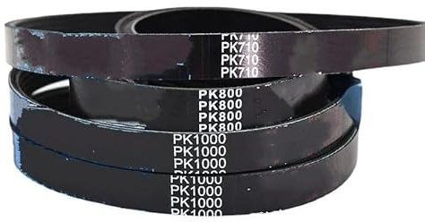 transmisión motocicletacorrea Correa Multicanal De Goma PK695 PK700 PK705 PK710 PK715 PK720 PK725 Correa Multicanal PK730 PK735 PK740 PK745 3/4/5/6/7 Costillas Trapezoidales Correas(4ribs,PK715)