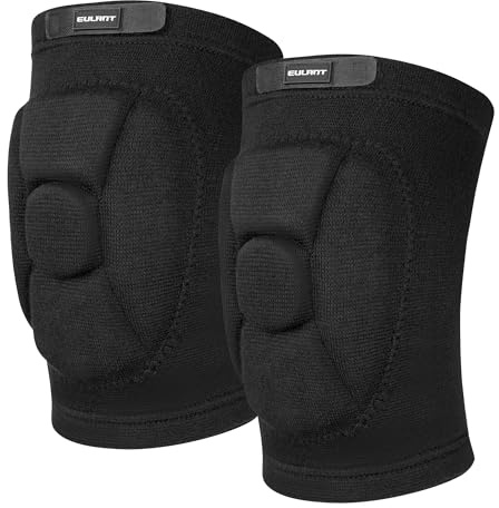 EULANT Knieschoner Volleyball für Jugendliche & Erwachsene, Weicher Knieschützer für Handball, Mountainbiking,Tanzen,Knieprotektor für Basketball Eiskunstlauf Straßentanz Pilate Trainieren