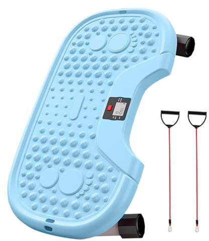 Rock Stepper, bärbar bentränare med, Stepper Fitness med LCD-skärm - för män, kvinnor och äldre, magarbete, kärna och områden/ - vardagsrum inomhus