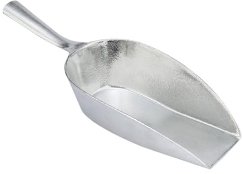 WATIIFUFU Pala de Aleación de Aluminio Grande para Hielo y Granos Cuchara para Cocina Casera Utensilio Ligero y Pulido para Almacenamiento y Uso en Bar Restaurante y Hogar