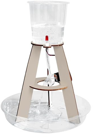 Water Turbine Science Kit – Hydraulic Energyy Generator Model, Reusable Educational Experiment Set, STEM Learning Activity Kit | Hands On Renewable Power Project For Classroom Home For Kids Students