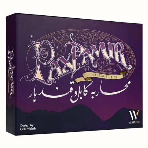 Wehrlegig Pax Pamir Brettspiel (2. Edition) – Strategie, historisch, 4 Spieler, ab 13 Jahren