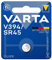 Micro batteria a bottone 1,55 V SR45, diametro 9,5 mm e spessore 3,6 mm, ideale per orologi, giocattoli e dispositivi elettronici.