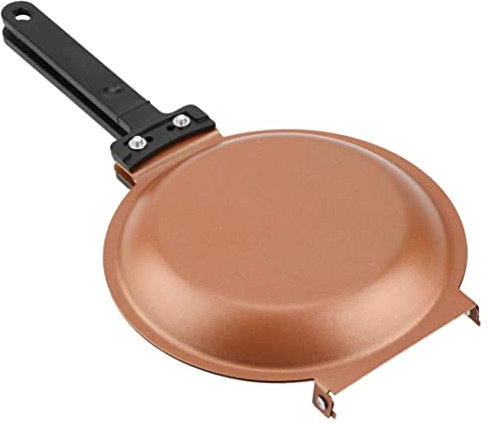 Yaoliucp Produttore di Omelette, Produttore di frittette, Padella a Doppia Faccia, The Pancake Maker - Rame Antiaderente Facile da capovolgere, Padella per frittelle Soffici, Omelette