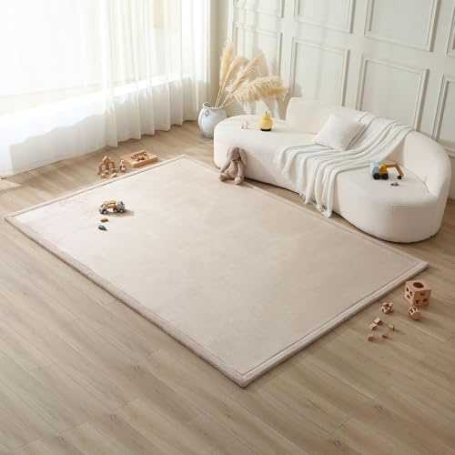 Hakuna Matte Colchoneta Manta Juegos Bebe 280x200x2,5cm, Beige