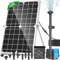 15 W Pompa solare per laghetto 720 L/H | 4 modelli di fontane variabili | per laghetto da giardino, fontane, vivai