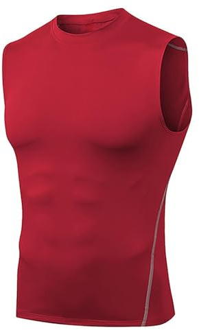 Debardeur Compression Homme Ete Tshirt Sport Teeshirt Musculation T-Shirts Casual Tee Shirt sans Manche D'Été Vetement Délavé Haut