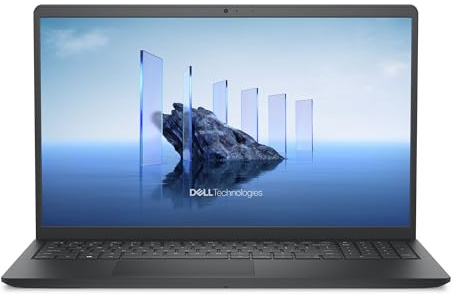 Dell 15 Laptop DC15250 15.6 FHD (1920 x 1080) 120Hz, Intel Core i7-1355U, Intel UHD Graphics, 16GB DDR4 RAM, 512GB SSD, Windows 11 Home, QWERTZ Backlit Keyboard - Black