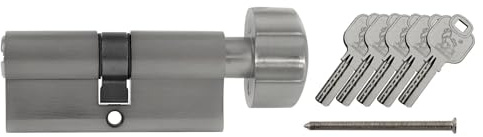 Knaufzylinder 70 mm 35/35 KD (mit Not- und Gefahrenfunktion) inkl. 5x Wendeschlüssel