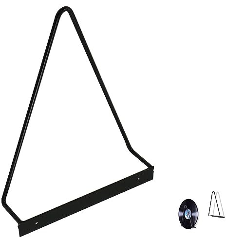 ZeitungsstäNder Modern Zeitungshalter SchallplattenstäNder MagazinstäNder - Metall TellerstäNder, BüCherregal Zeitschriftensammler Schallplatten Halter Regal Stehsammler FüR BüRo, Cd, Magazin(Schwarz)