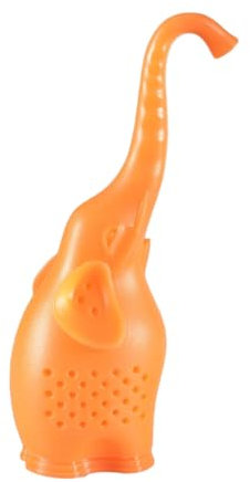 BESTonZON Silicone Elephant Tea Infuser Tea Filter Strainer Creative Animal-Shaped at Home or Office