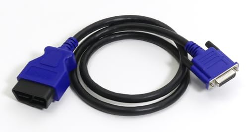 Generic NEXIQ J1962 Adapter - 16-Pin OBD 2-1 Meter, Black