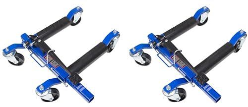 2 x Rangierhilfe mechanisch Wagenheber Autoheber Rangierroller Rangierheber KFZ