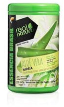 Real Natura - Gelatina Capilar Aloe Vera Hidra - Define y Hidrata Rizos - Nutrición y Fortalecimiento - Sin Alcohol - Para Cabello Rizado y Ondulado - 1 kg