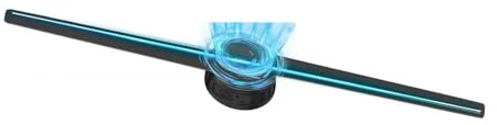 3D Hologram Fan 3D Hologram Fan 3D Holographic Projector Advertising Display Light HD Holographic Projector Store Bars Party Christmas Halloween for Business Store Signs,Bar,Party Halloween