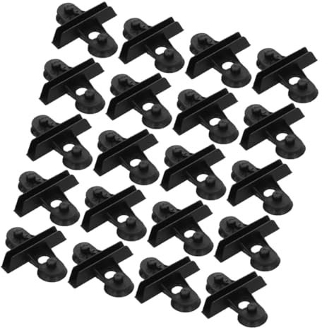 BESPORTBLE 20pcs Fish Tank Partition Clips Suction Cup Holder for Aquarium Divider Sturdy Abs Material Slip Design Easy Installation for Large Aquariums