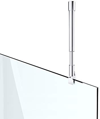 GS33 Barre télescopique en acier inoxydable pour paroi de douche 6 10 mm réglable 200 x 400 mm
