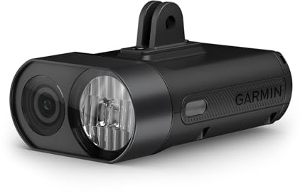 Garmin Varia™ Vue, Cycling Headlight and 4k Camera, Light Intensity up to 600 Lumens, Crystal-Clear Video Recording, Incident Detection While Cycling